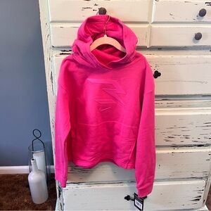 Nike Pink Pullover Hoodie. Girls size large, new with tags.